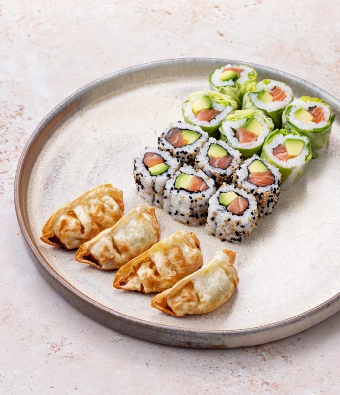 Menu Maki & Gyoza Poulet