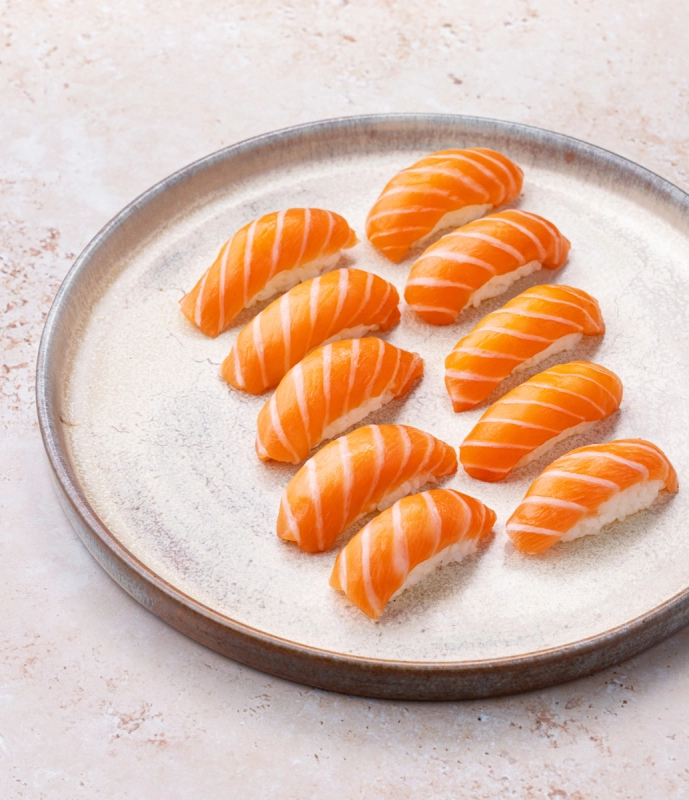 Menu Sushi Saumon
